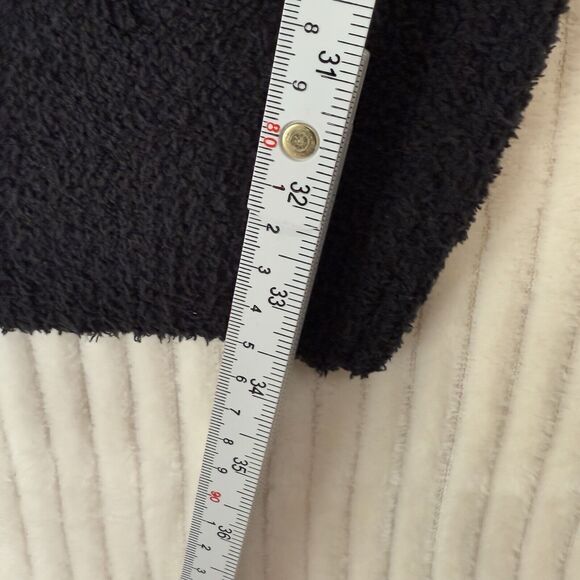 NWT SKIMS Cozy Pants Onyx Sz M Wide Leg Buttery Soft - Picture 4 of 12